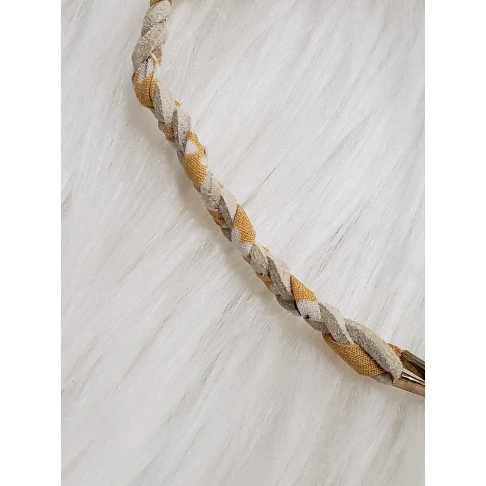 Free People FRANKIE FAUX LEATHER Hair Braid In Extension Accessory festival boho